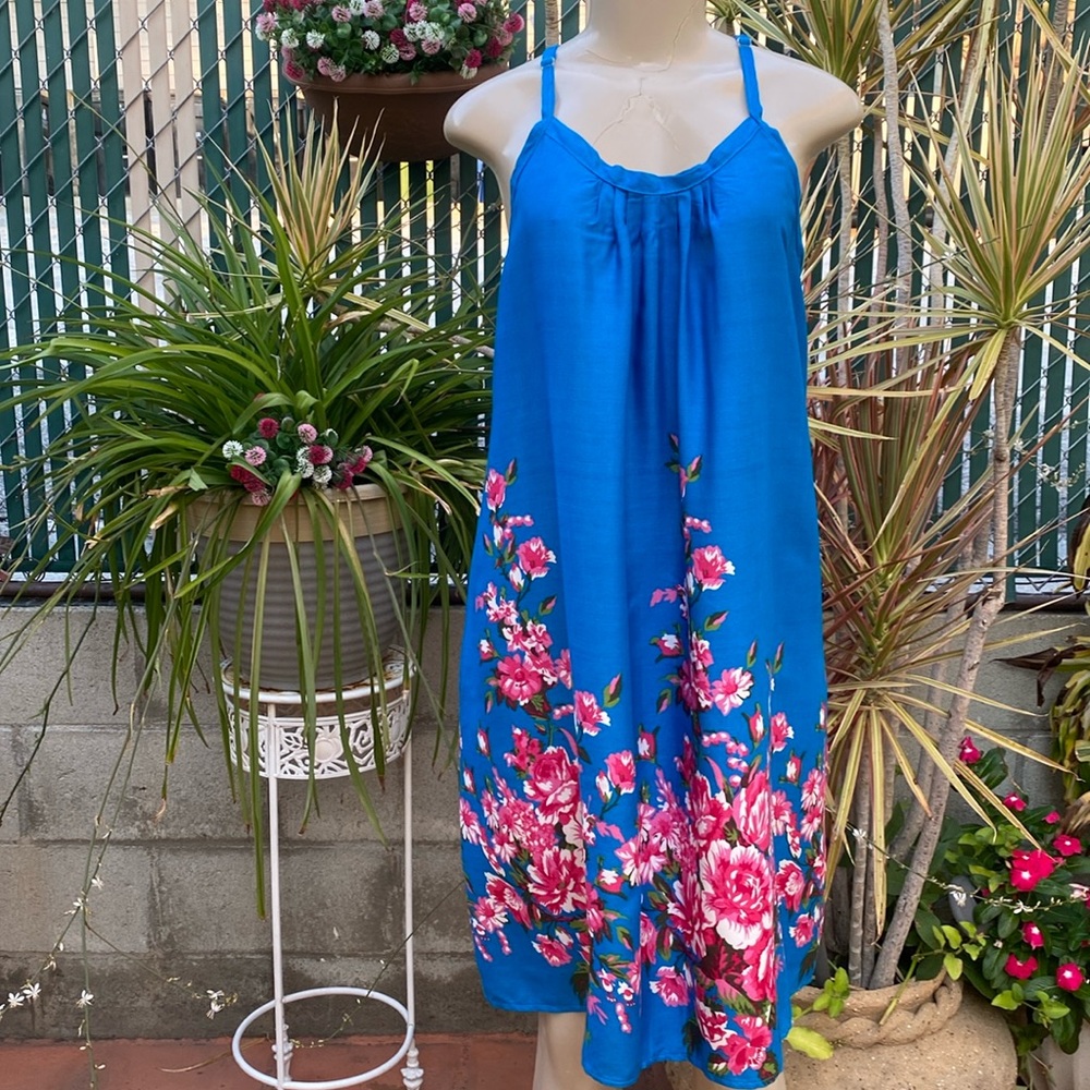 FLORAL DRESS MADE IN MEXICO
